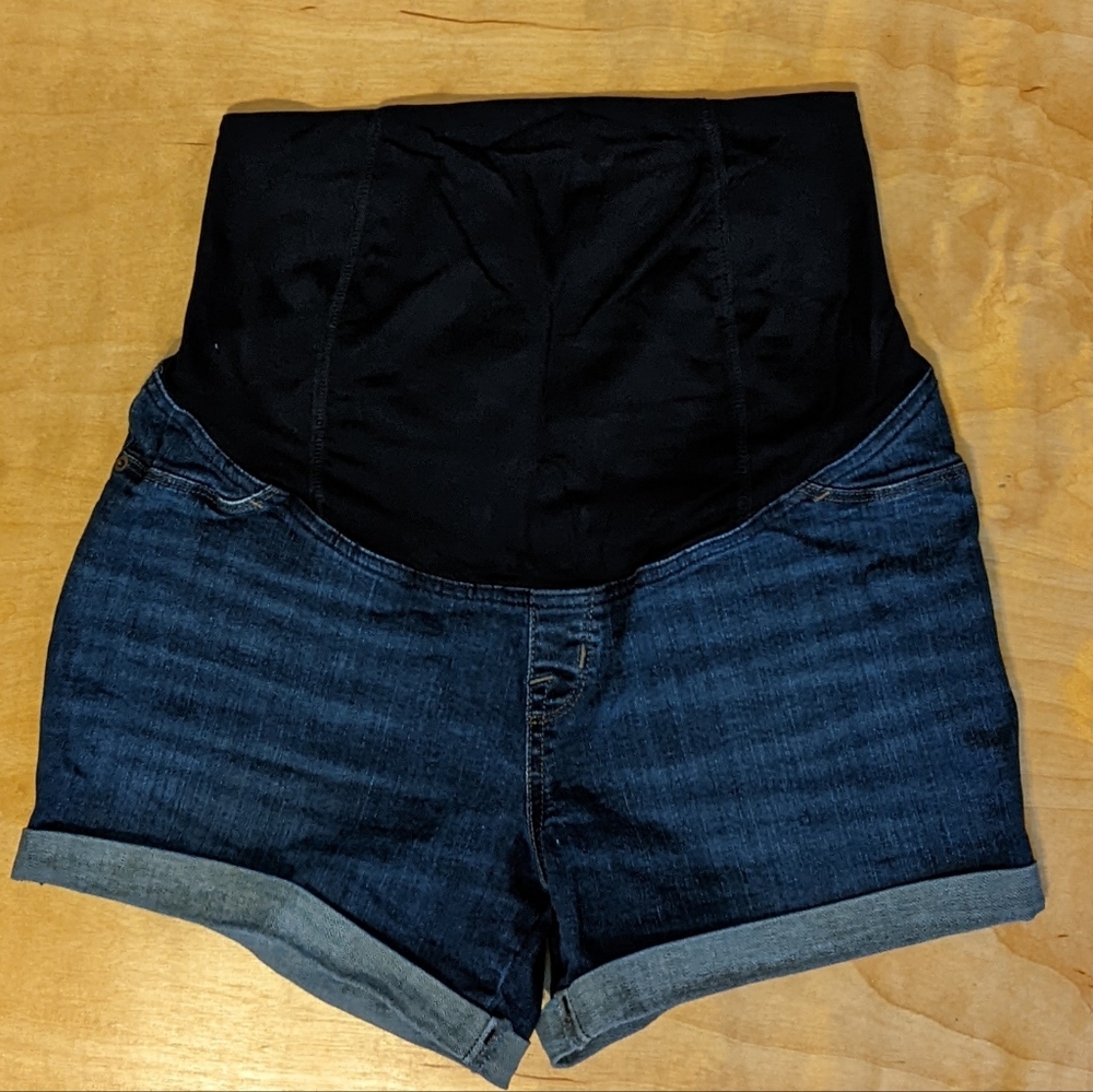 Isabel Maternity Jean Shorts